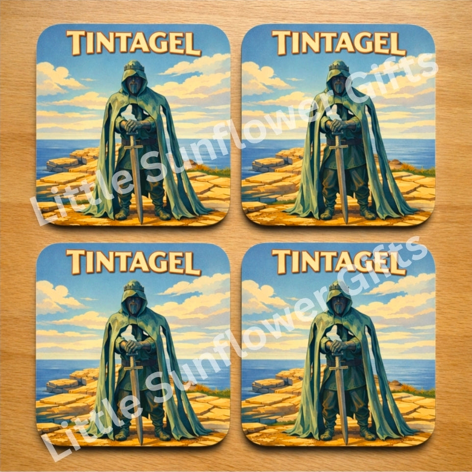 Tintagel Travel Poster