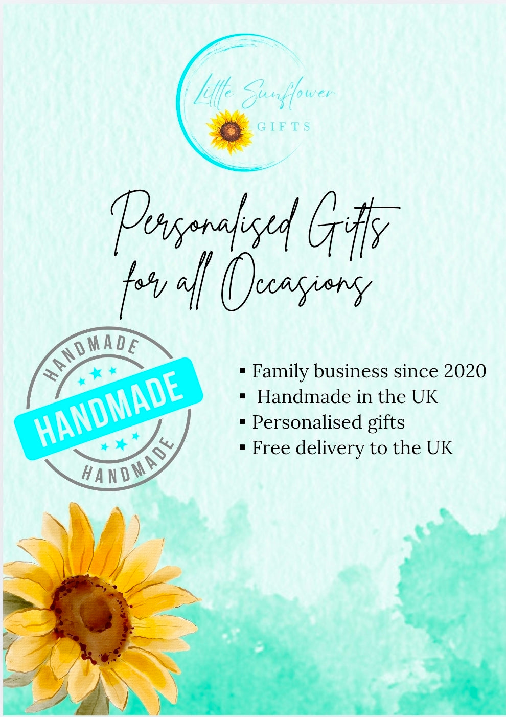 Glass birthday keepsake