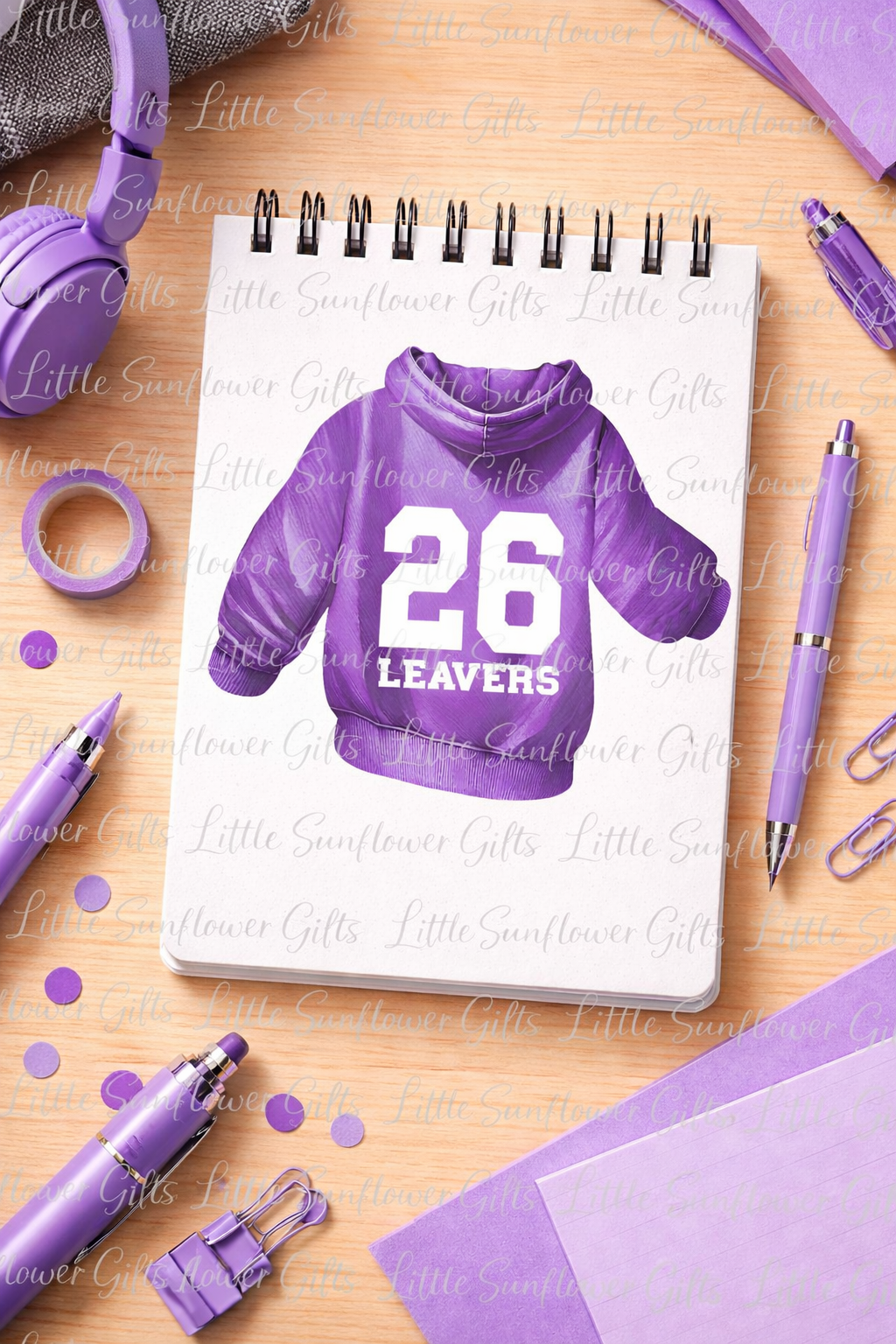 A6 Leavers personalised notebook