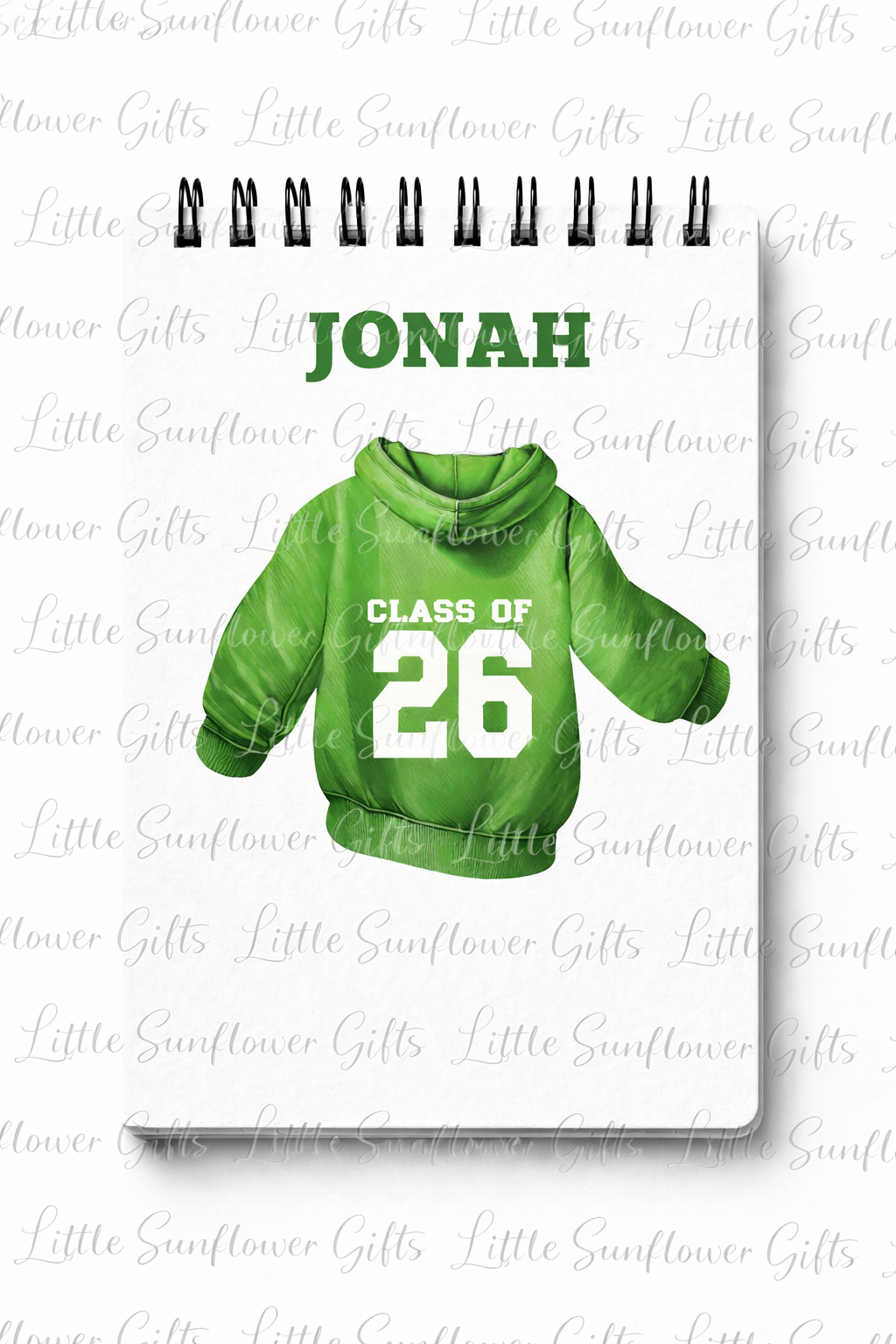 A6 Leavers personalised notebook