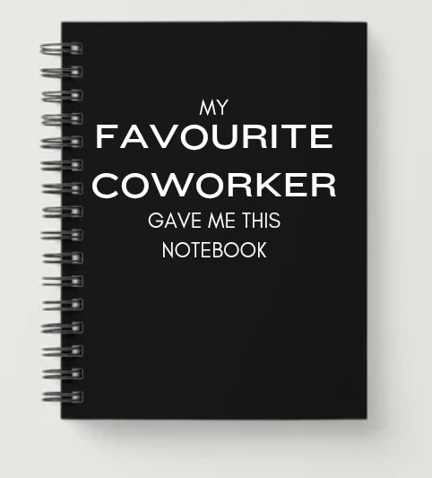 A5 NOTEBOOK My favouritecoworker