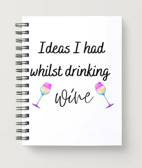 A5 NOTEBOOK ideas I had