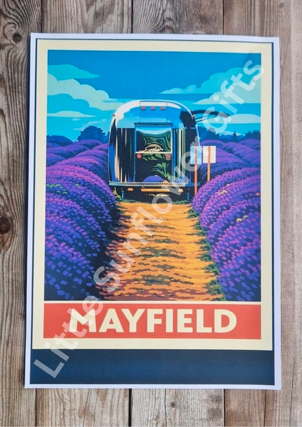 Mayfield Travel Poster